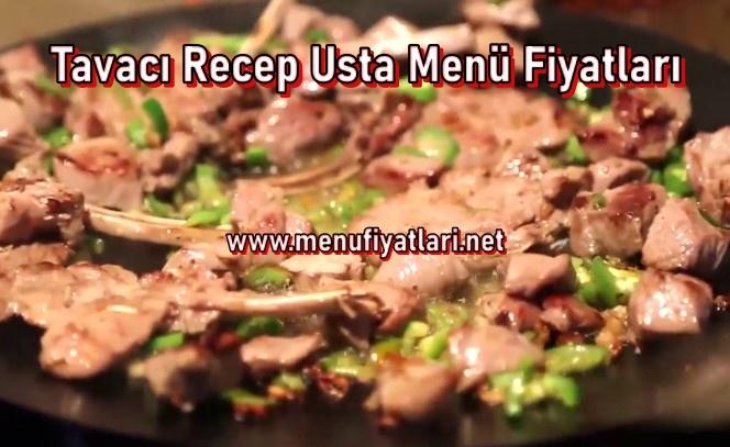 Tavacı Recep Usta Menü Fiyatları – 2025 Menü Fiyat Listesi