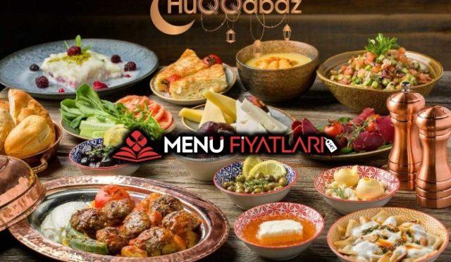 Huqqabaz Menü Fiyatları