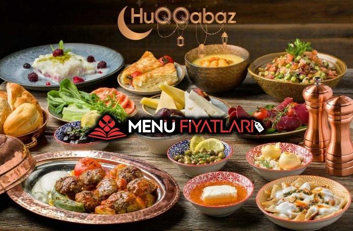 Huqqabaz Menü Fiyatları