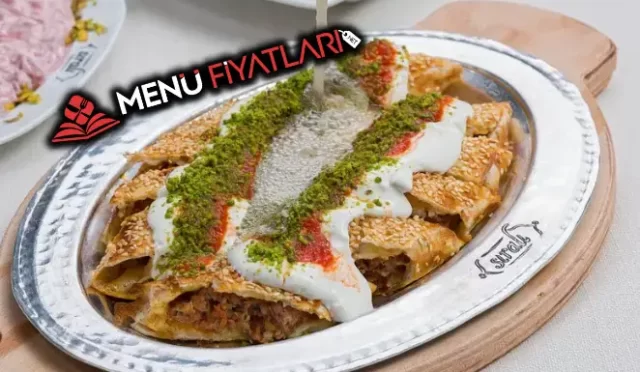 Sıralı Kebap Menü Fiyatları
